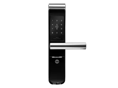 Fechadura Digital Yale YMF 30 entrada da linha com compatibilidade Alexa