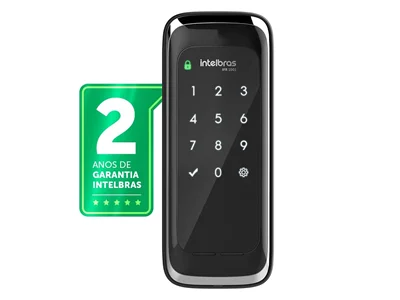 Fechadura Smart Intelbras IFR 1001 compatível com Alexa e Google Assistant