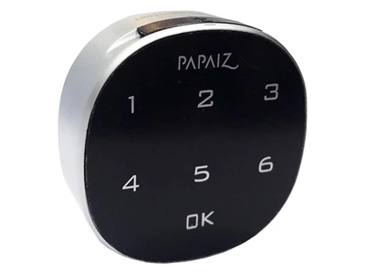 Fechadura Digital Papaiz M1602 para armários e móveis com teclado touchscreen