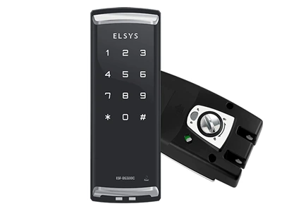 Fechadura Digital Elsys ESF-DS3100C para porta de correr