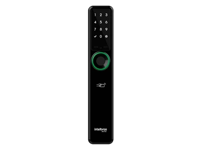 Fechadura Digital Intelbras IFR 7001 sem maçaneta com biometria e controle por app