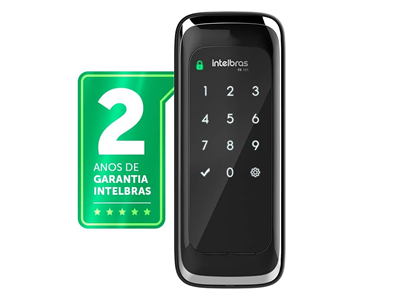 Fechadura Digital Intelbras FR 101 Touch Screen com teclado iluminado